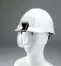 [トーヨーセーフティー] 帽子取付用メガネNo.1400-C(5個セット)