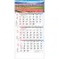 TD-780 日本風景3ヶ月メモ(15ヶ月) 壁掛け 名入れカレンダー