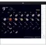 TD-955 ルナ～月ごよみ～ 壁掛け 名入れカレンダー