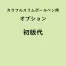 名入れカラフルスリムボールペン専用「初版代」