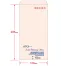85gクラフト茶　長3 封筒印刷【1パック500枚入】