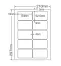再剥離粘着ラベル　CL-35FH 10面