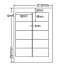 再剥離粘着ラベル　MRA210FH 10面