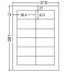 再剥離粘着ラベル　CL-11FH 12面