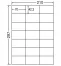 再剥離粘着ラベル　CL-49FH 21面