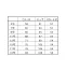 HCS5950ピエ(Pieds)スカート(52cm丈)