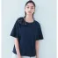 [KARSEE(カーシーカシマ)] ノーカラーポロシャツ ESP782 【在庫限定】