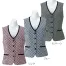 [BONOFFICE(ボンマックス)] ベスト(SFルーシーチェック) AV1825 【在庫限定】