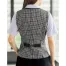 [BONOFFICE(ボンマックス)] ベスト(SFルーシーチェック) AV1825 【在庫限定】