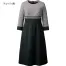 M53161 MARYQUANT [ALPHA PIER(アルファピア)]  7分袖ワンピース