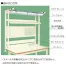 [サカエ] ワーキング架台用オプション 可動棚(フラット・傾斜兼用)