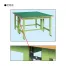 [サカエ] 作業台用オプション 連結金具(奥行方向)