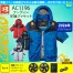 [BURTLE(バートル)] AC1196 [BURTLE(バートル)] エアークラフト フーディー半袖ジャケット(ファン対応作業服) AC1196