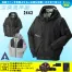 [アタックベース] 2443 The tough 空調風神服グラフェン長袖ブルゾン 12V仕様ななめファンバッテリーセット