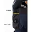 [アタックベース] 09940 HUMMER 空調風神服チタンベスト 12V仕様フラットファンバッテリーセット