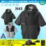 [アタックベース] 2445 The tough 空調風神服グラフェン半袖ブルゾン 12V仕様ハイパワーななめファンバッテリーセット