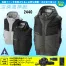 [アタックベース] 2440 The tough 空調風神服グラフェンベスト 24V仕様ななめファンバッテリーセット