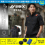 [AVIREX WORK] AV413 ワーク半袖ブルゾン KS-60(12V)ファン・バッテリーセット ファン付きウェア
