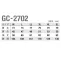 [タカヤ商事/TAKAYA WORK WEAR]長袖ワークシャツ 《GC-2700シリーズ/GRANCISCO》　GC-2702