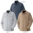 4001-6　アタックベース(ATACK BASE)　春夏用　ストレッチ長袖シャツ