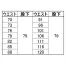 31093　クロダルマ(KURODARUMA)　春夏用　スラックス(ワンタック)