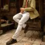 [クロダルマ] ストレッチチノカーゴパンツ DG118