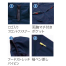 [HOOH(村上被服)] V2512 快適ウェア20Vセット サイドファン長袖フードジャケット
