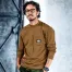 [BURTLE] ストレッチロングTシャツ(裏起毛) 4060
