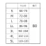 [XEBEC] ラットズボン 3196