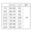 [XEBEC] レディースラットズボン 1699