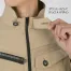 [Dworks Quality(大川被服)] NCクロスストレッチブルゾン 01221
