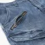 [クロダルマ] ストレッチデニムカーゴパンツ DG126
