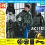 AC1151 [BURTLE(バートル)] ファン付きウェア エアークラフト タクティカル長袖ブルゾン(ファン対応作業服)22V対応ファンバッテリーセット
