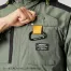 AC1184 [BURTLE(バートル)] ファン付きウェア エアークラフト ベストフード付(ファン対応作業服)22V対応ファンバッテリーセット