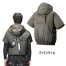 [アタックベース] The tough 空調風神服チタン半袖ジャケット 7745　2022年型ファンバッテリーセット