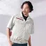 XE98032 [空調服XEBEC(ジーベック)] 空調服 遮熱半袖ブルゾン サイドファン仕様