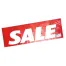 [在庫限り] ポスター 6号大《SALE》横 赤 50枚(1冊(10枚入)×5)