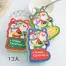 クリスマス・ダイカットキッチンスポンジ(1コ入) 1ケース120コ入