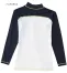 874-15　アタックベース(ATACK BASE)　ハイネックシャツ(ツートン)
