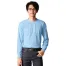 [POLOIZM(小倉屋)] DRY長袖Tシャツ　襟フライス仕様 9009