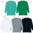[POLOIZM(小倉屋)] DRY長袖Tシャツ　襟フライス仕様 9009