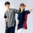 [MONTBLANC(住商モンブラン)] asicsレディース半袖スクラブ CHM359