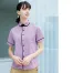 [HEART GREEN(カーシーカシマ)] ニッティワッフル 半袖ニットシャツ(男女兼用) HM2659