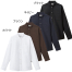 [FACEMIX(ボンマックス)] FB4046L レディス スタンドカラー長袖シャツ