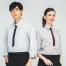 [SerVo] BT3121/BT3122 七分袖シャツ 配色ストライプ(男女兼用)