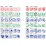[サンビー] 学校用評価印 ティーチャースタンプゴム印(5本組)