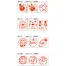 [サンビー] 学校用評価印 ティーチャースタンプ浸透印(3本組) SS-111