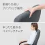 [サンワサプライ] ハイバックファブリックチェア SNC-T153GY