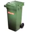 大型キャスター付ペール 120L