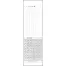 SG-101 短冊 数字月表(紐付) 壁掛け 名入れカレンダー